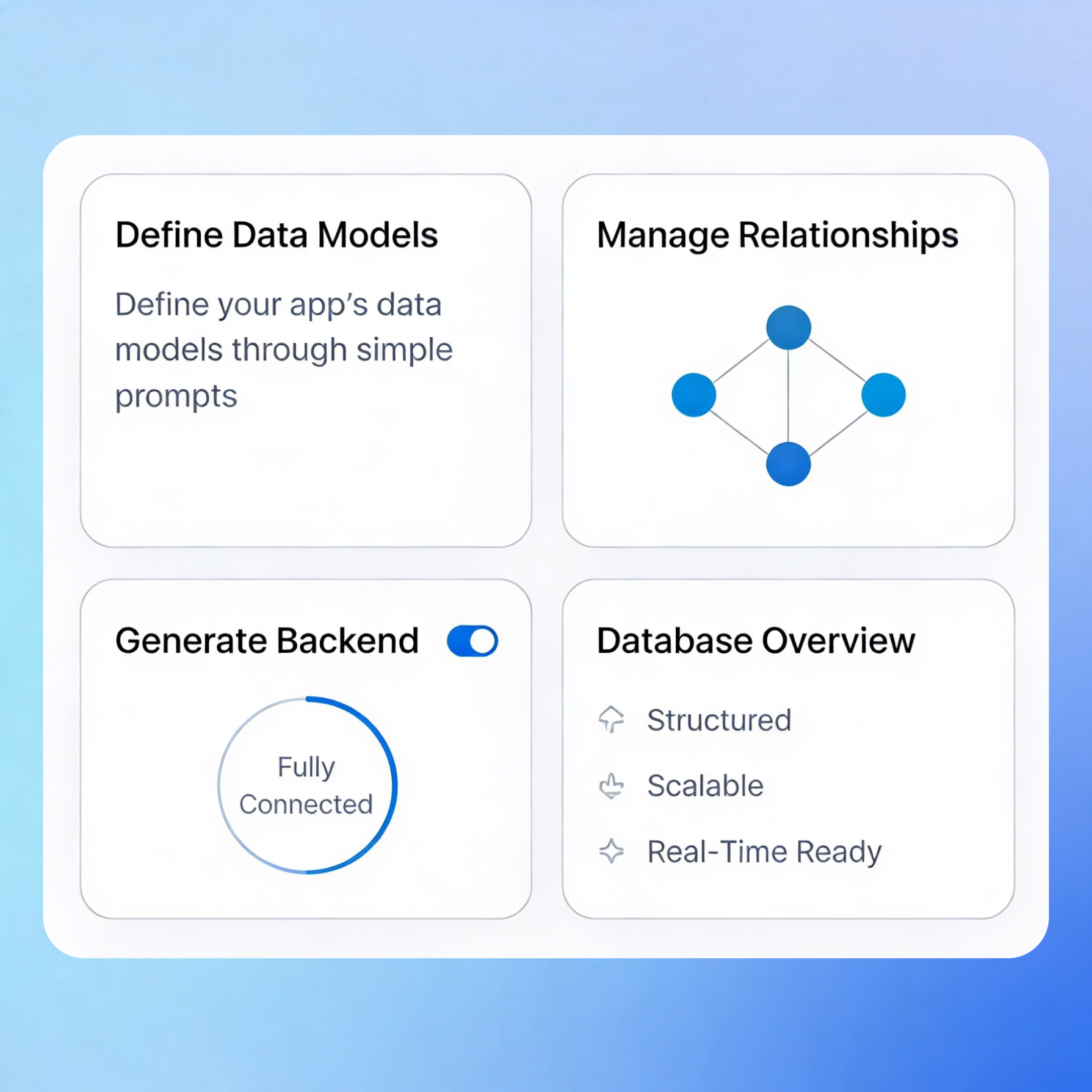 Data and Backend Management