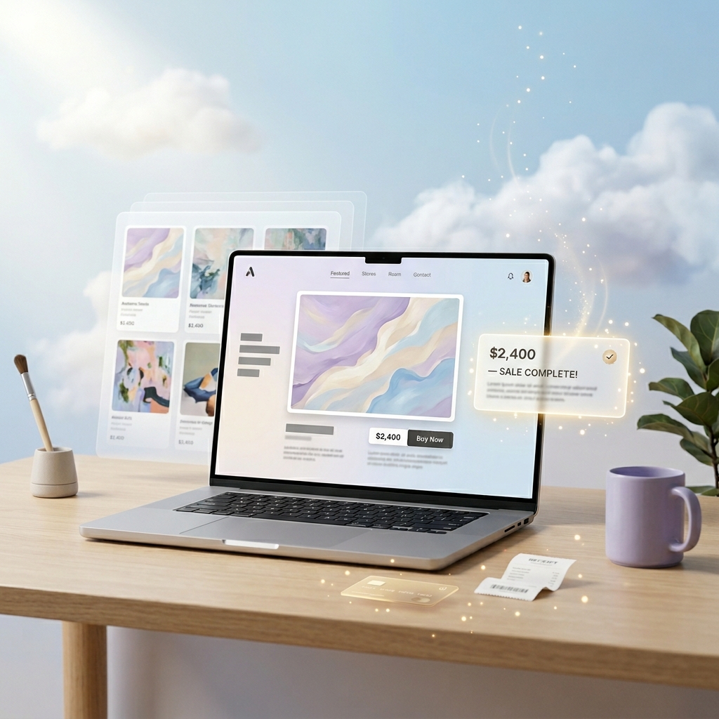 Sell your work directly, without platform commissions