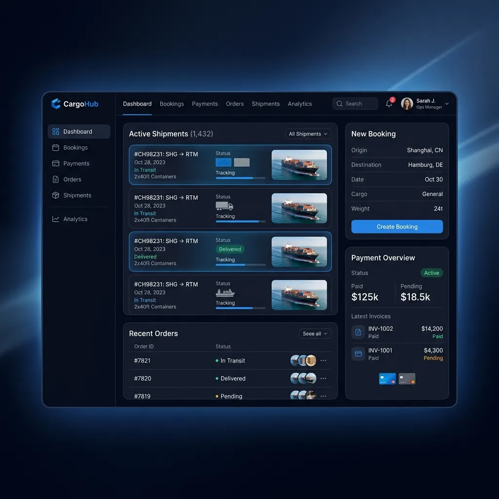 Online Booking, Payments, and Order Management