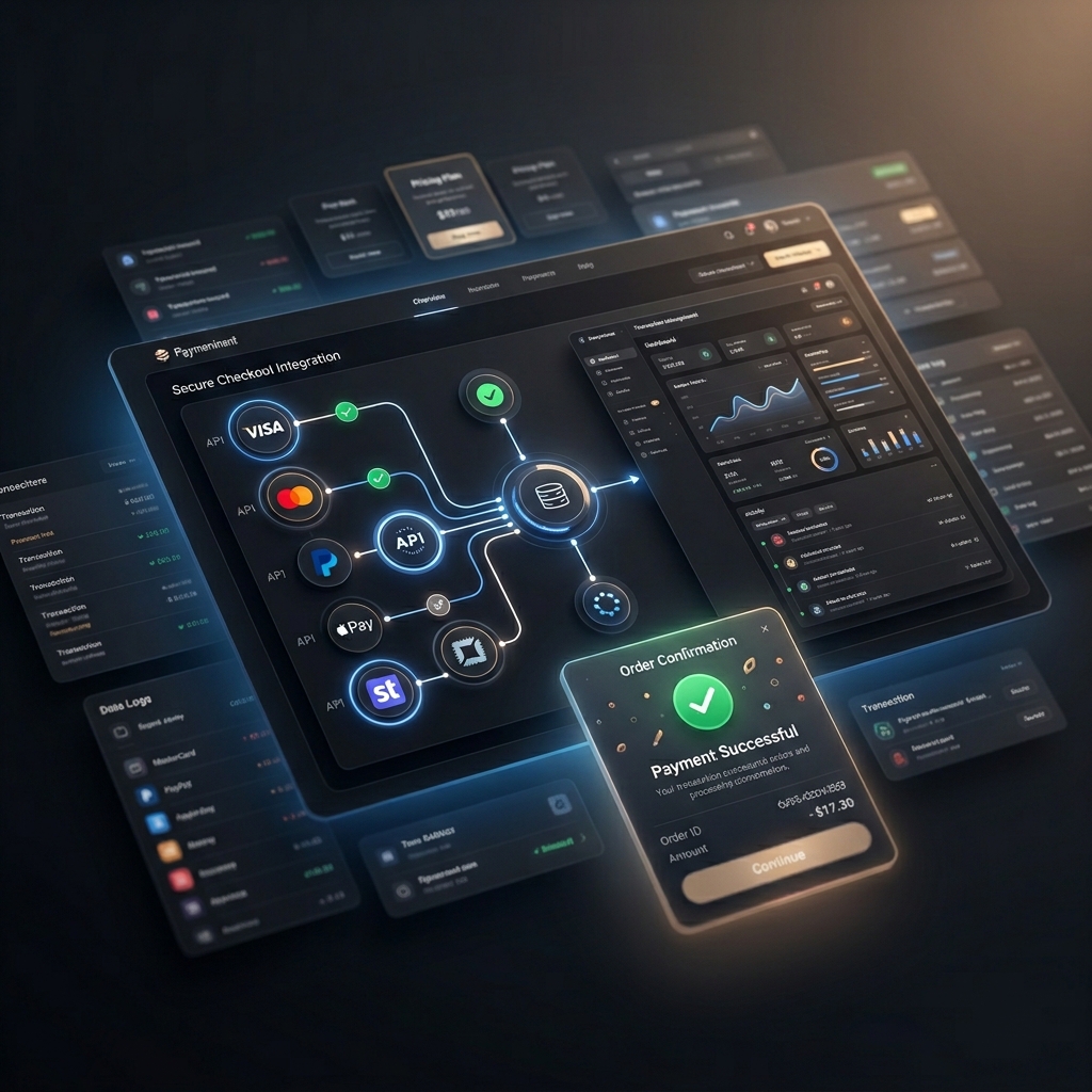 Payment and ecommerce workflow integrations