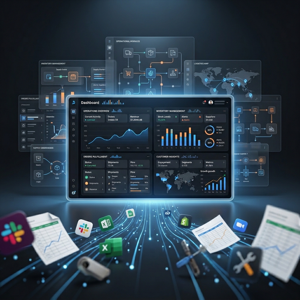 Reduce operational chaos caused by disconnected ecommerce tools