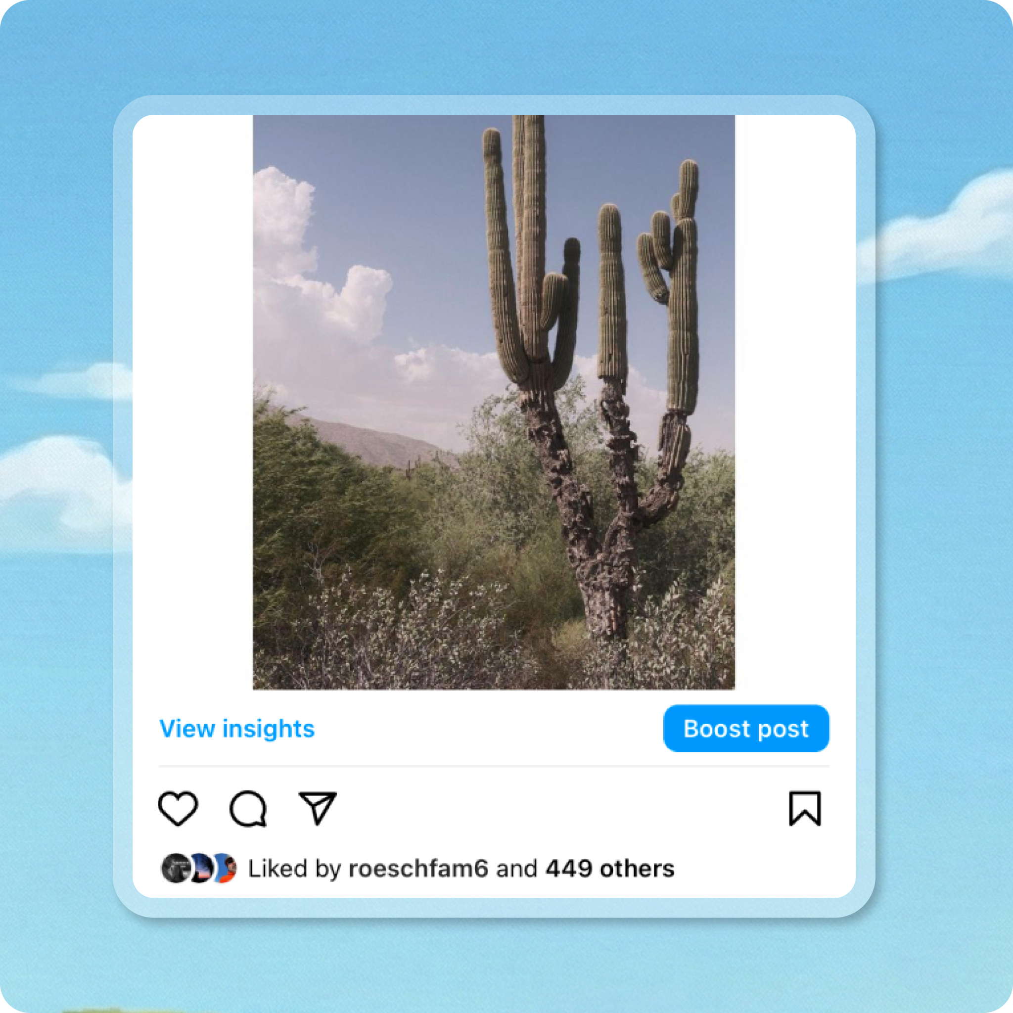 Promote products on social media