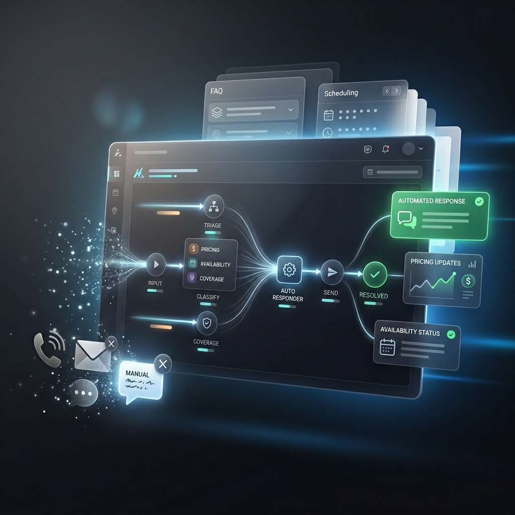 Reduce the amount of repetitive customer coordination