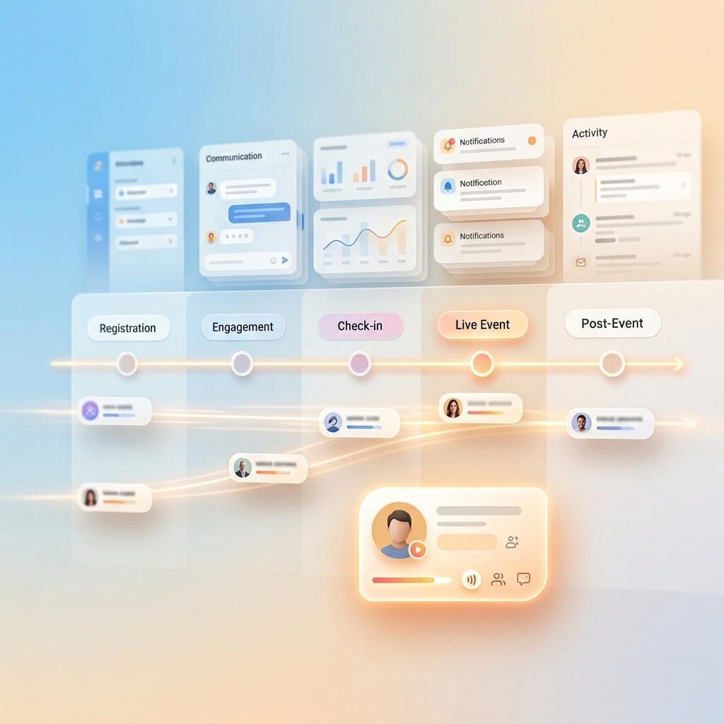 Attendee lifecycle management