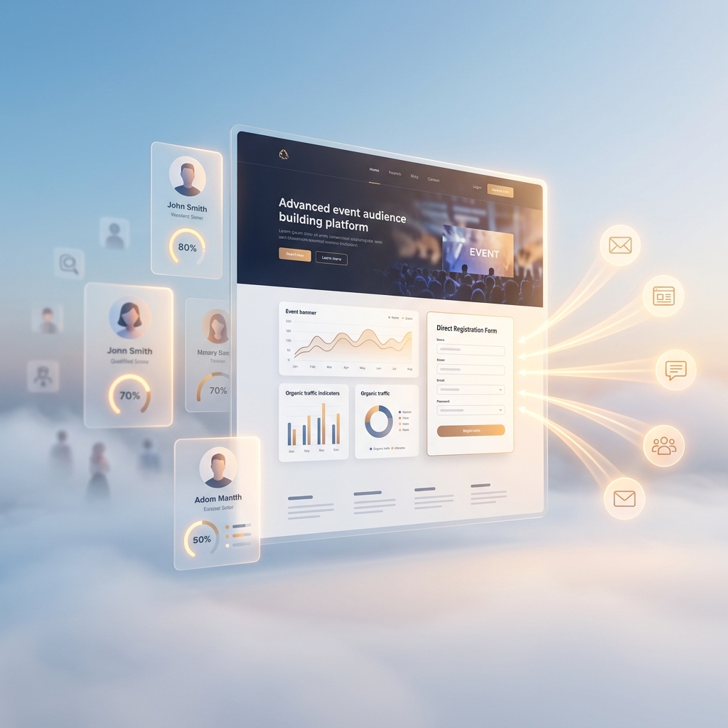 Generate high-intent registrations from your own audience