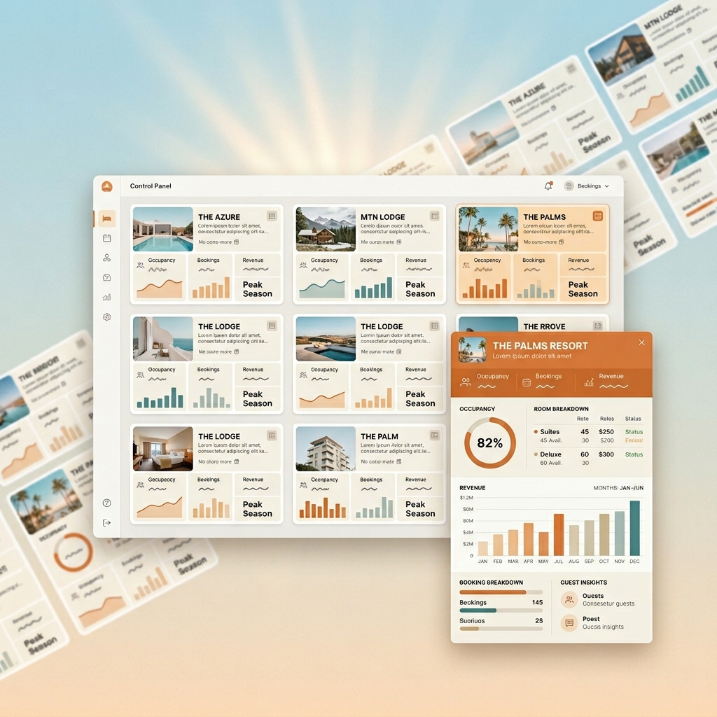 Multi-property and seasonal operations management