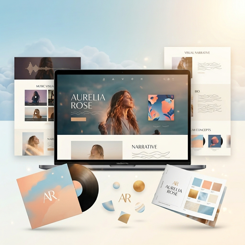 Create a stronger identity around your music and brand