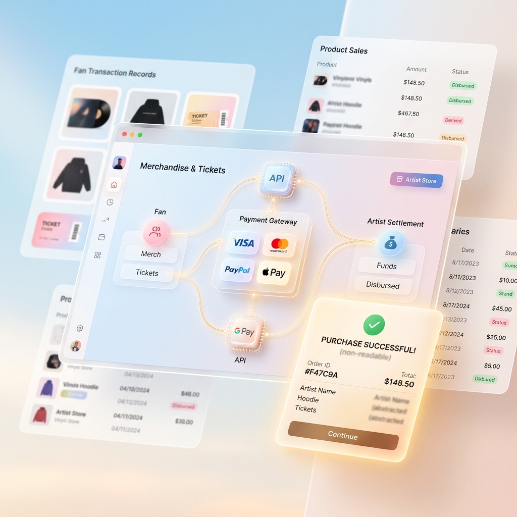 Merchandise and payment integrations