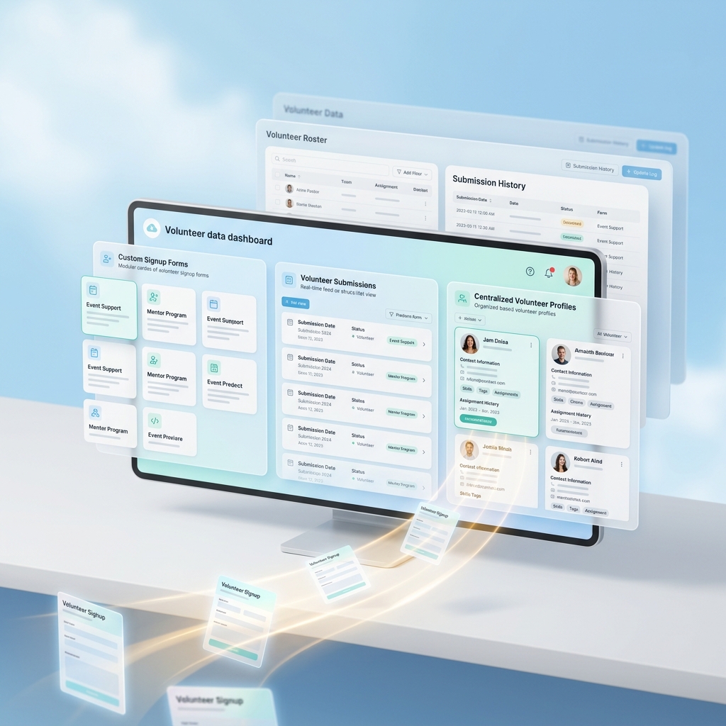 Capture and Manage Volunteer Data