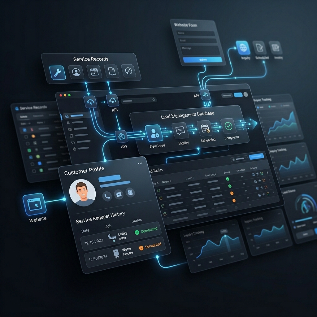 CRM and customer inquiry integrations