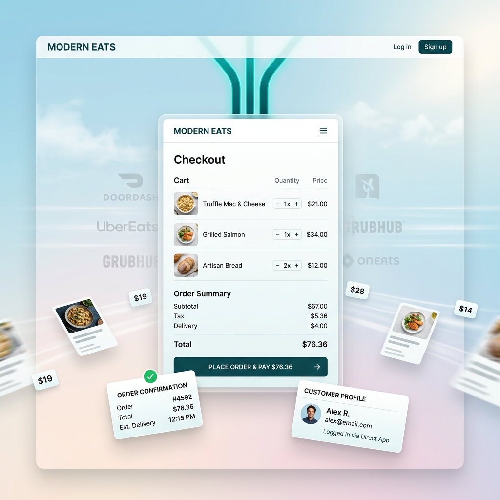 Accept Online Orders Without Third-Party Dependency