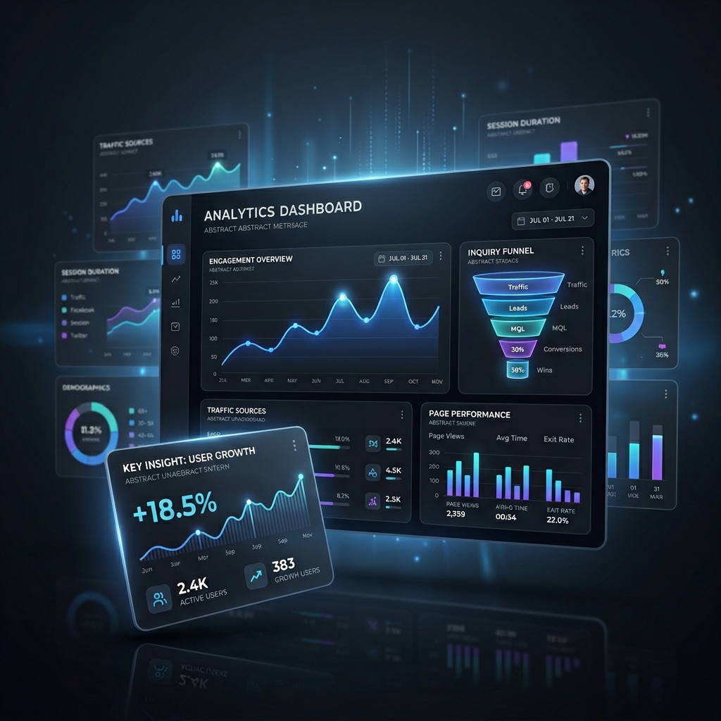 Analytics and performance tracking integrations