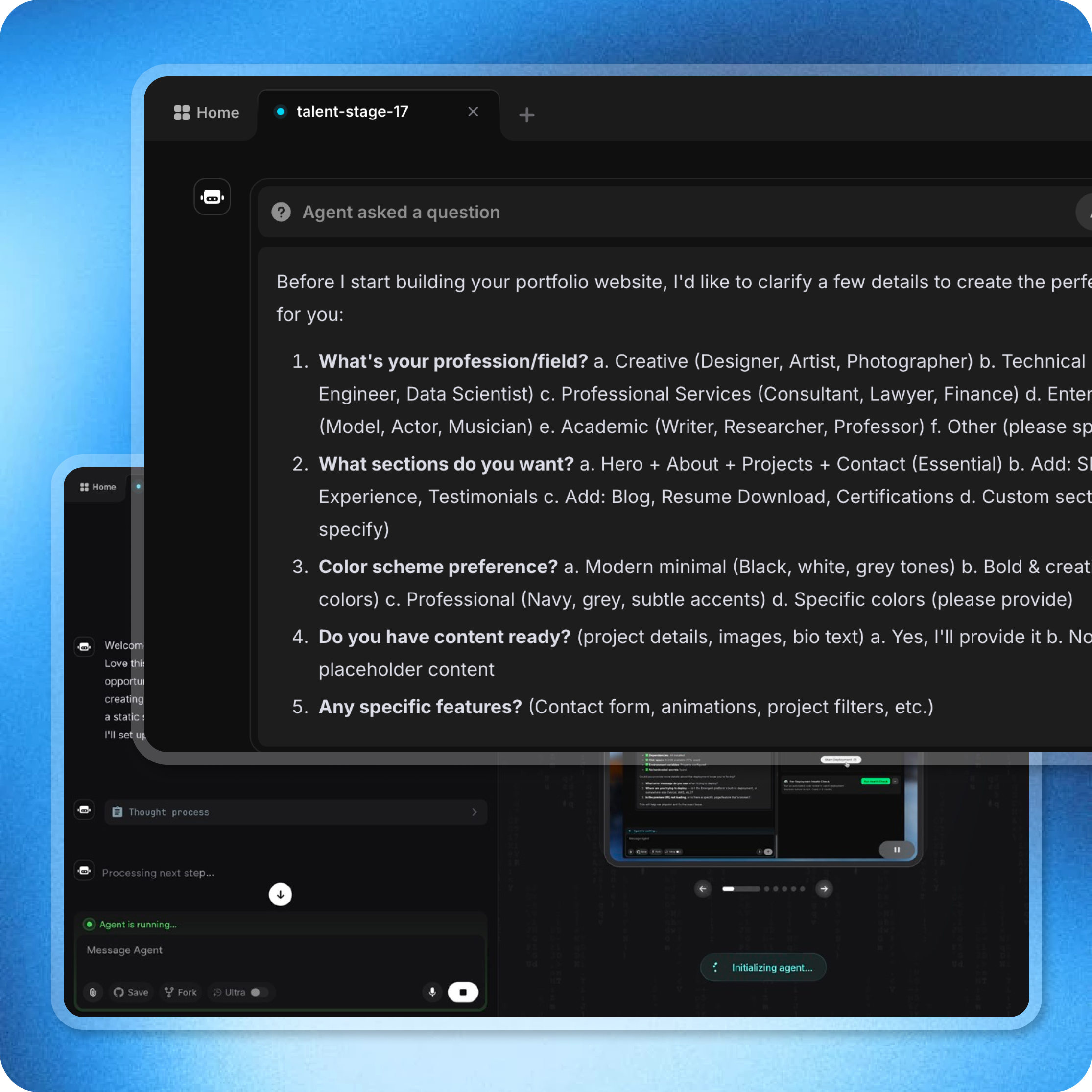 Change your design anytime. Stay in full control.