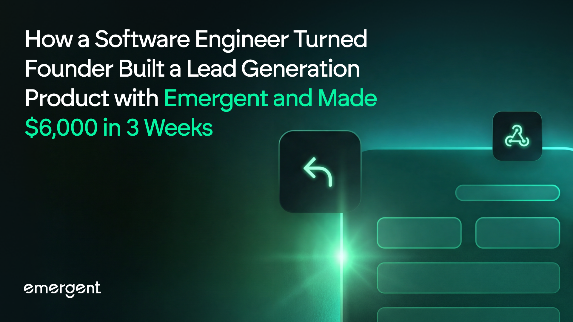 engineer build lead generation product
