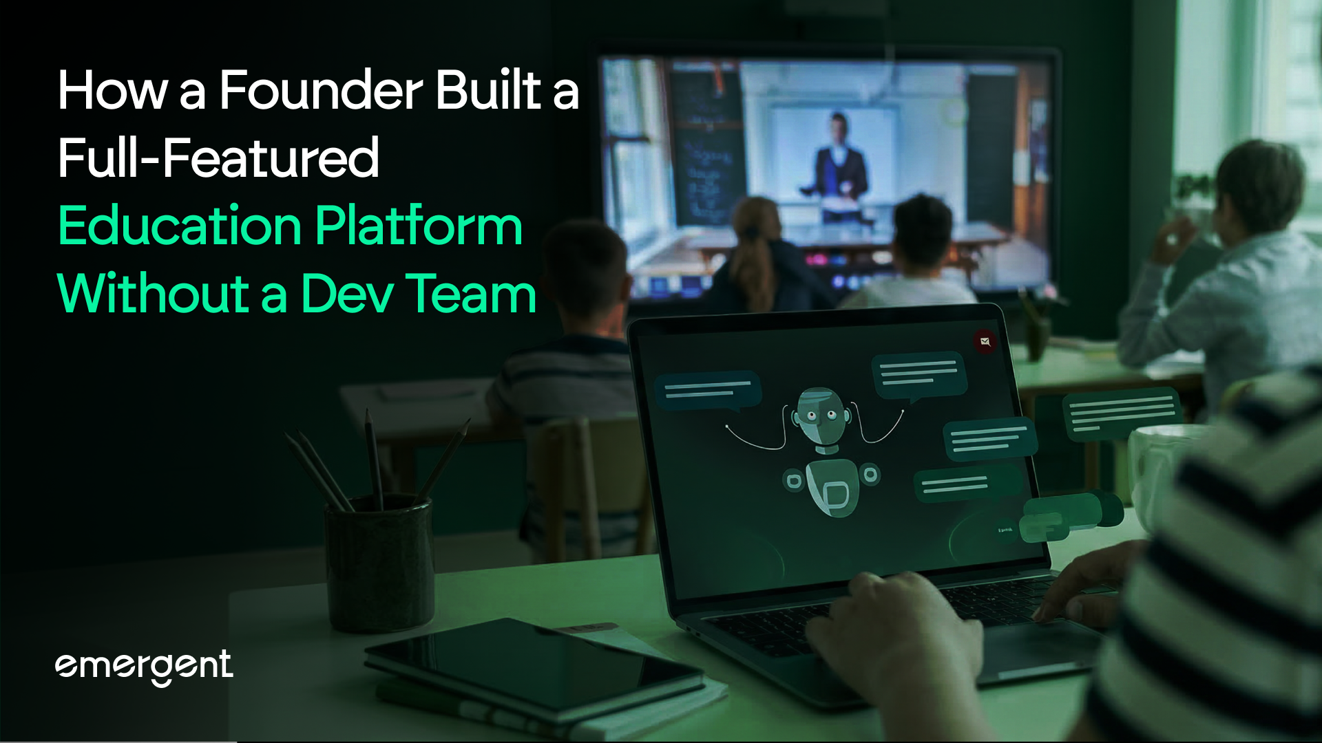 How a Founder Built a Full-Featured Education Platform Without a Dev Team