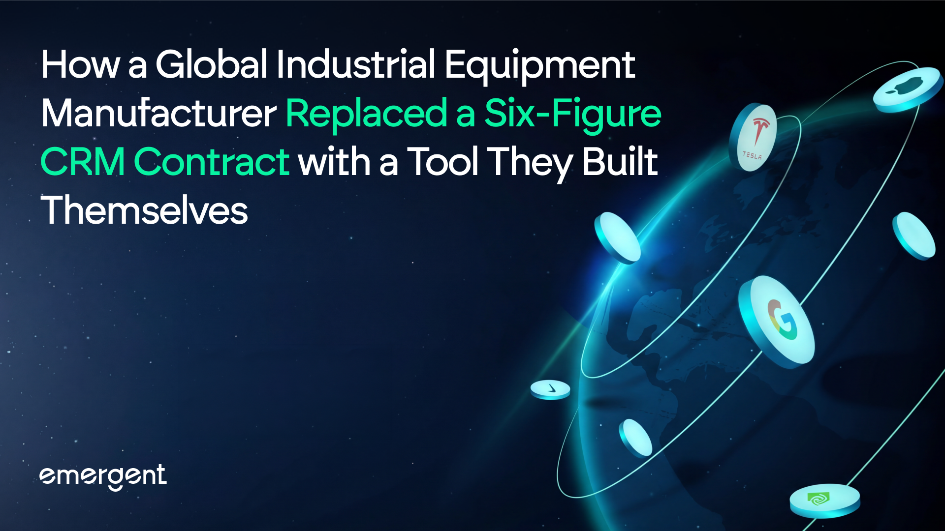 How a Global Industrial Equipment Manufacturer Replaced a Six-Figure CRM Contract with a Tool They Built Themselves