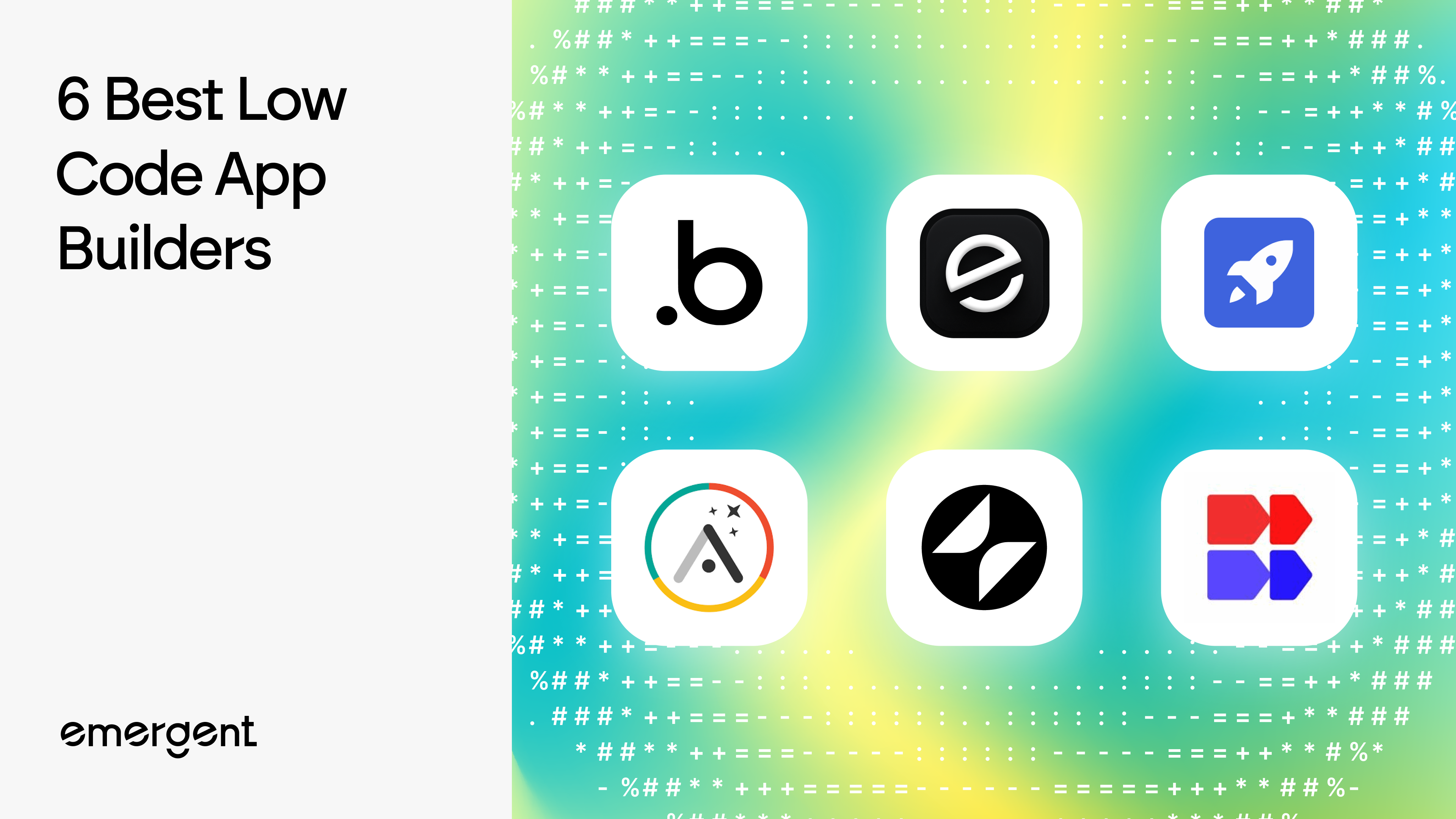 5 Best Low Code App Builders