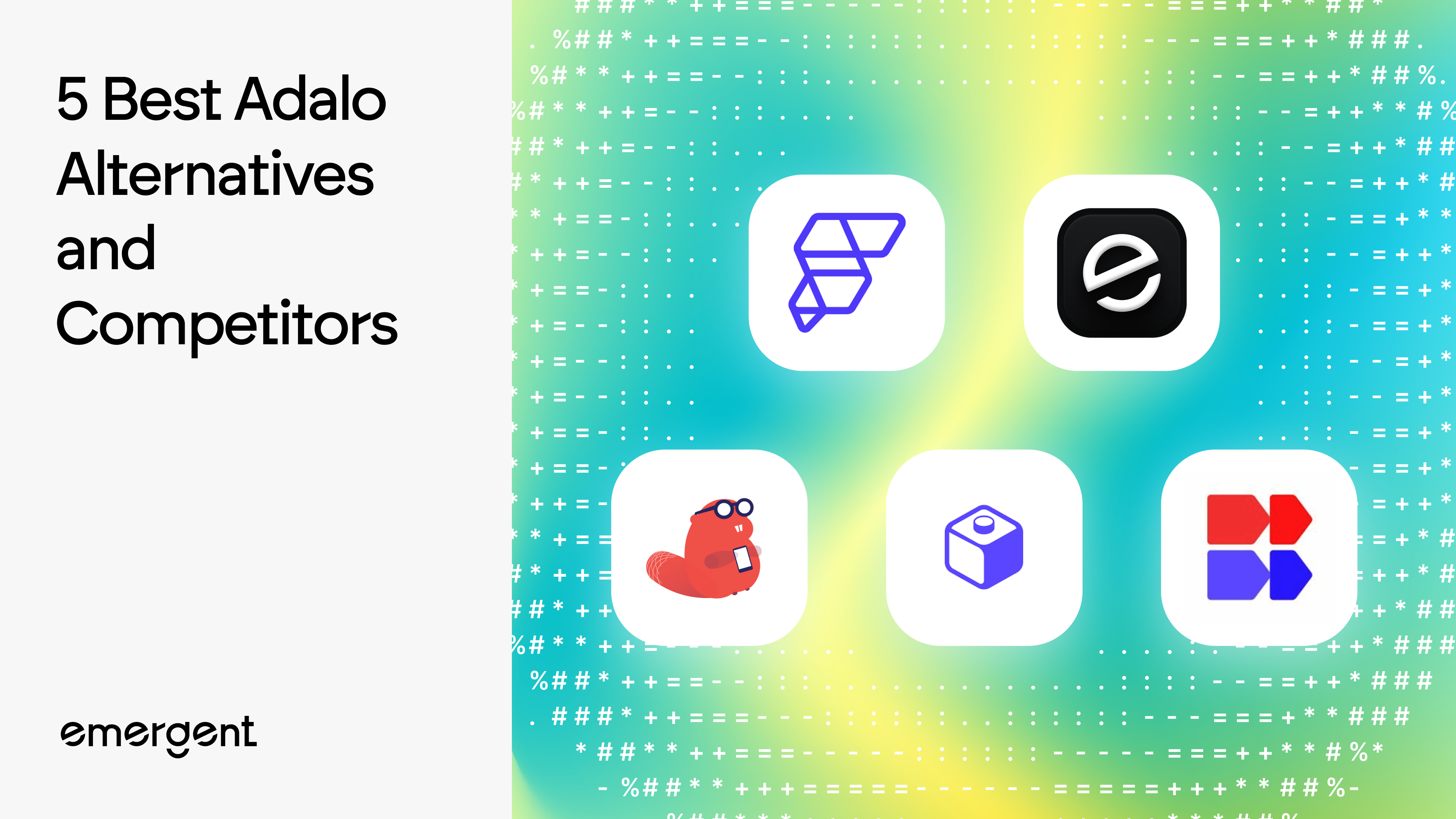 5 Best Adalo Alternatives and Competitors in 2026