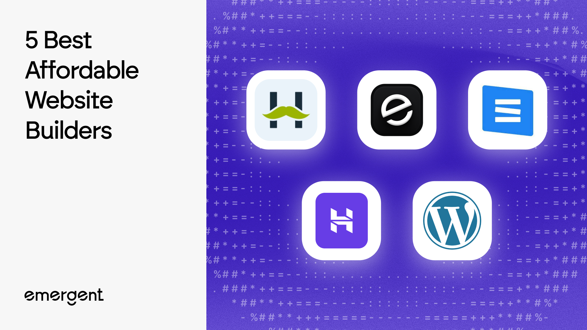 Best Affordable Website Builders