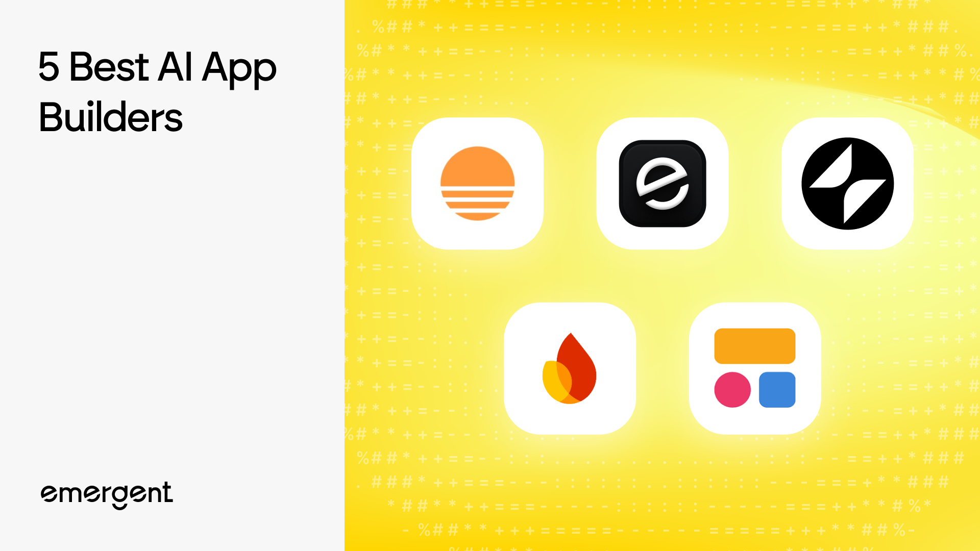 Best AI App Builders: 5 Powerful Platforms to Use in 2026