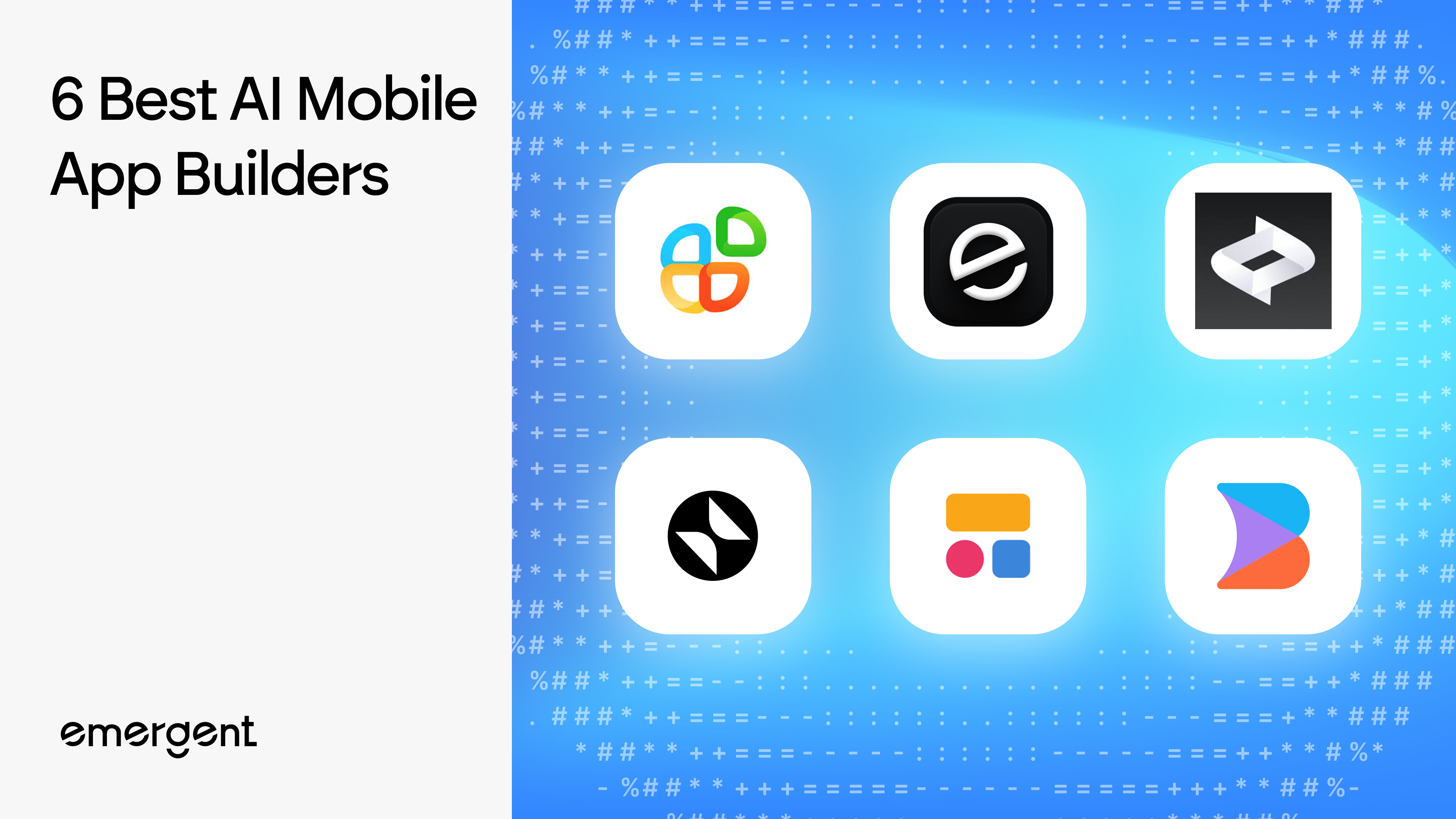 5 Best AI Mobile App Builders