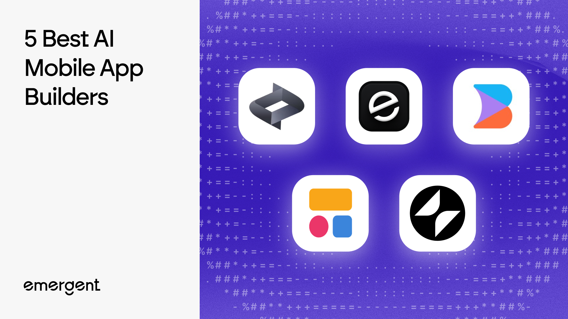 5 Best AI Mobile App Builders