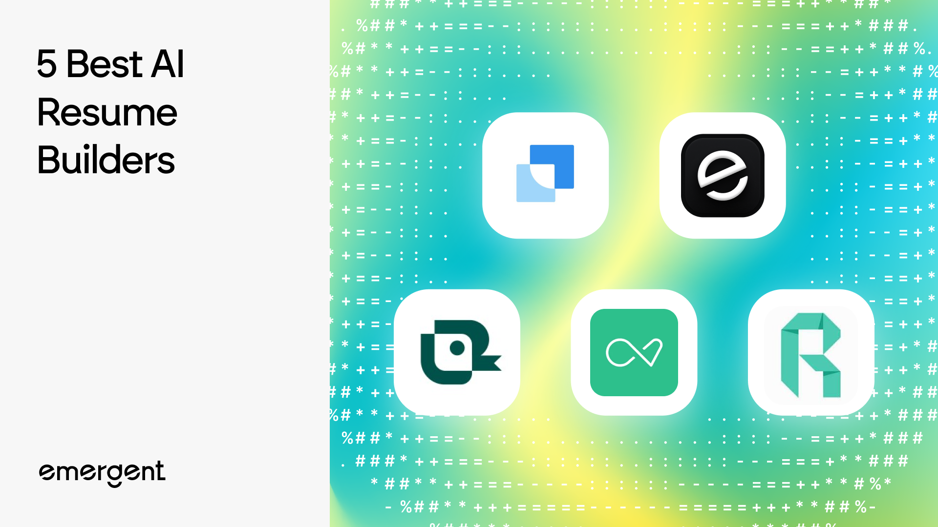 5 Best AI Resume Builders in 2026