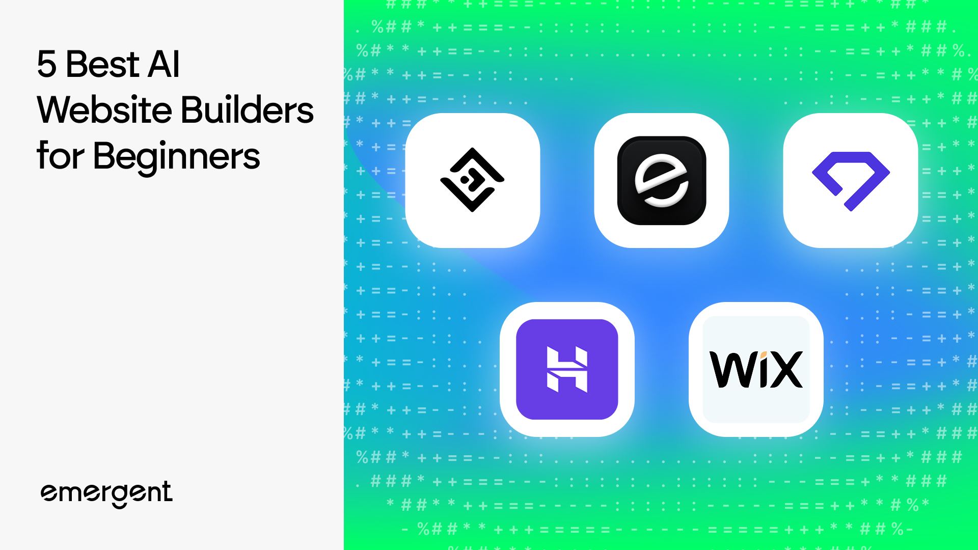 5 Best AI Website Builders for Beginners in 2026