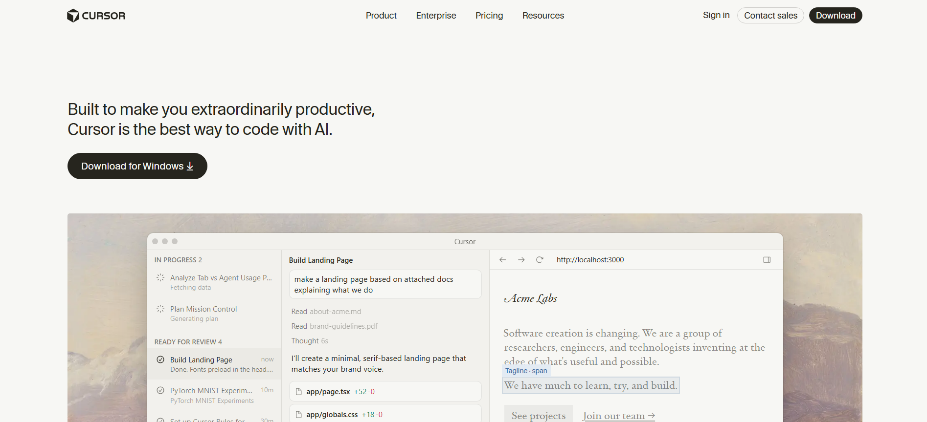 Github Copilot Alternative - Cursor