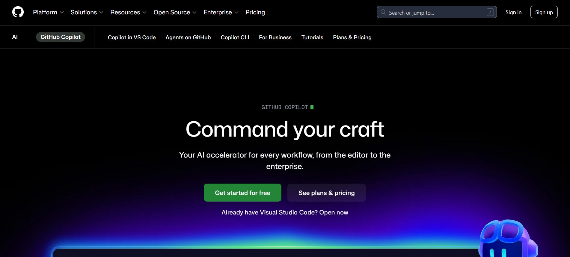 GitHub Copilot - AI powered coding assistant