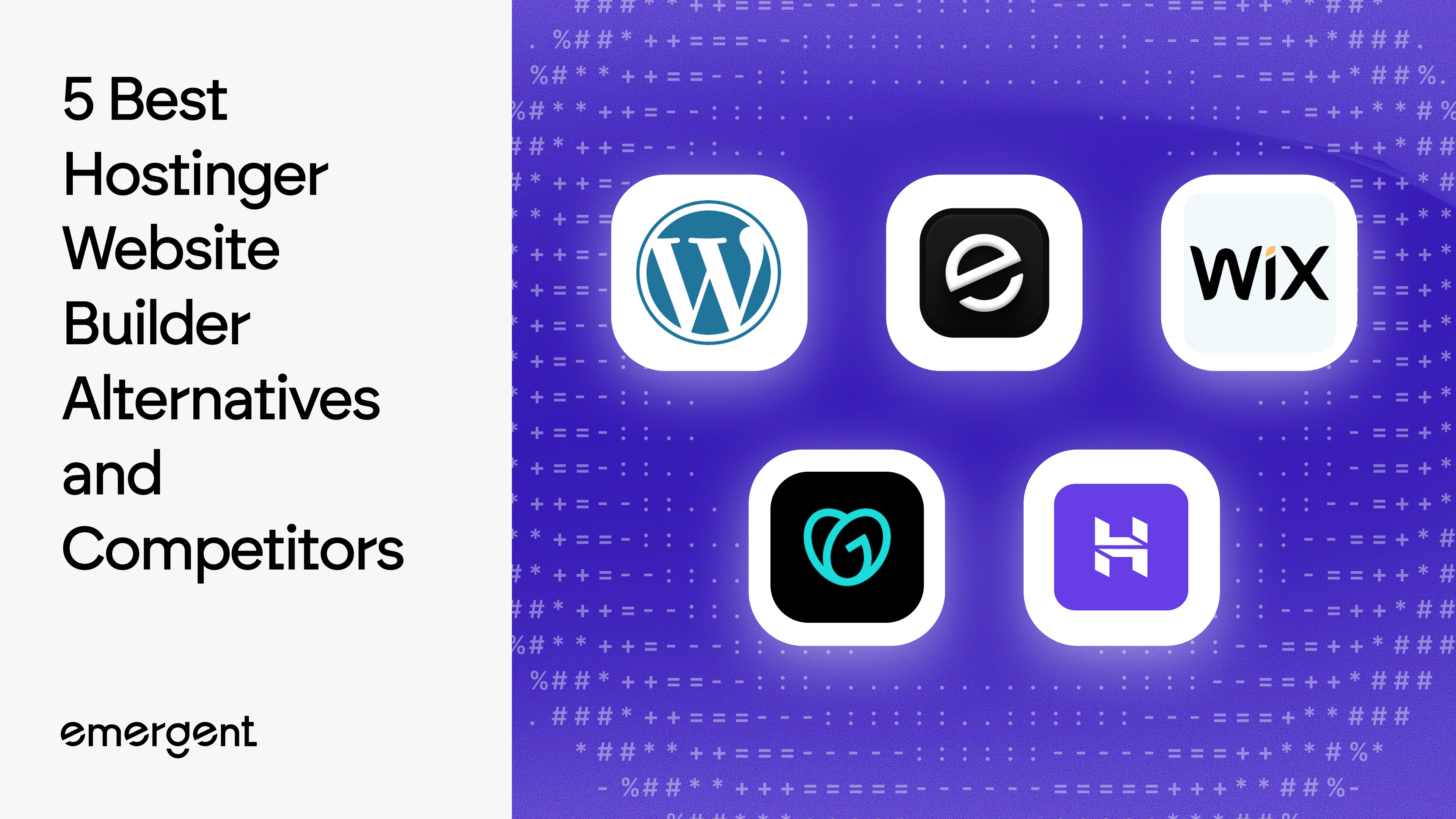 5 Best Hostinger Website Builder Alternatives and Competitors in 2026