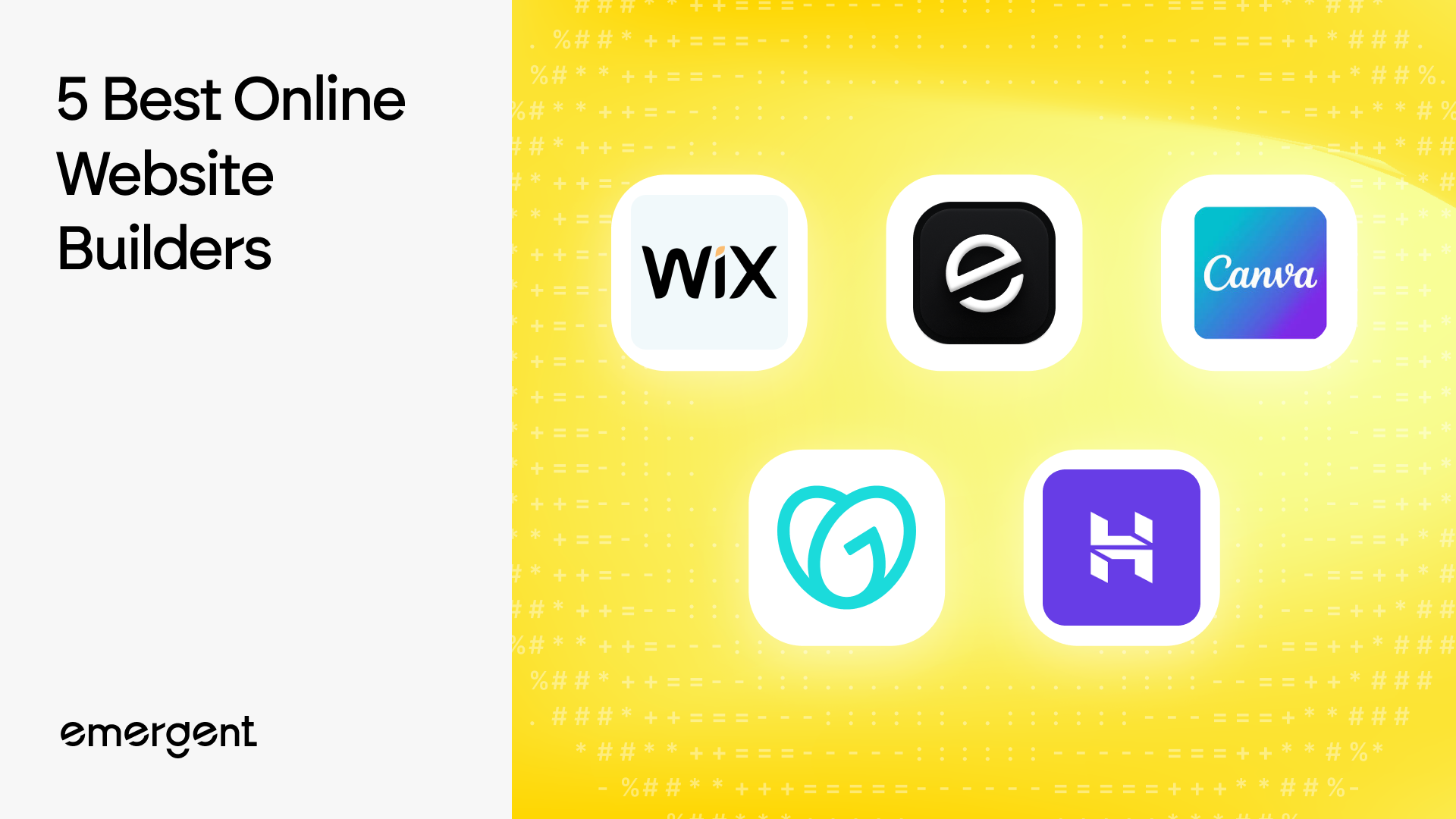 5 Best Online Website Builders