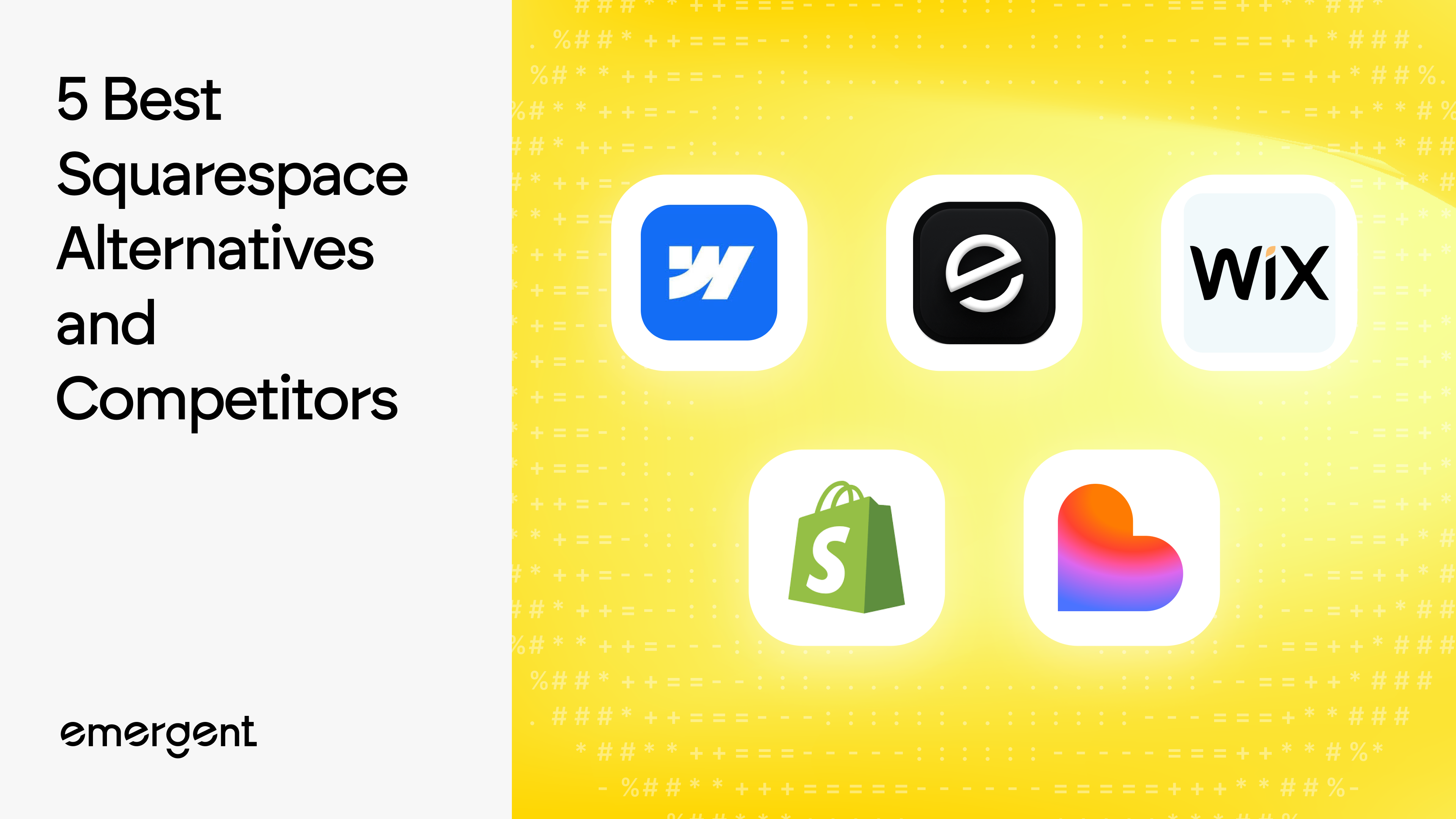 5 Best Squarespace Alternatives and Competitors in 2026