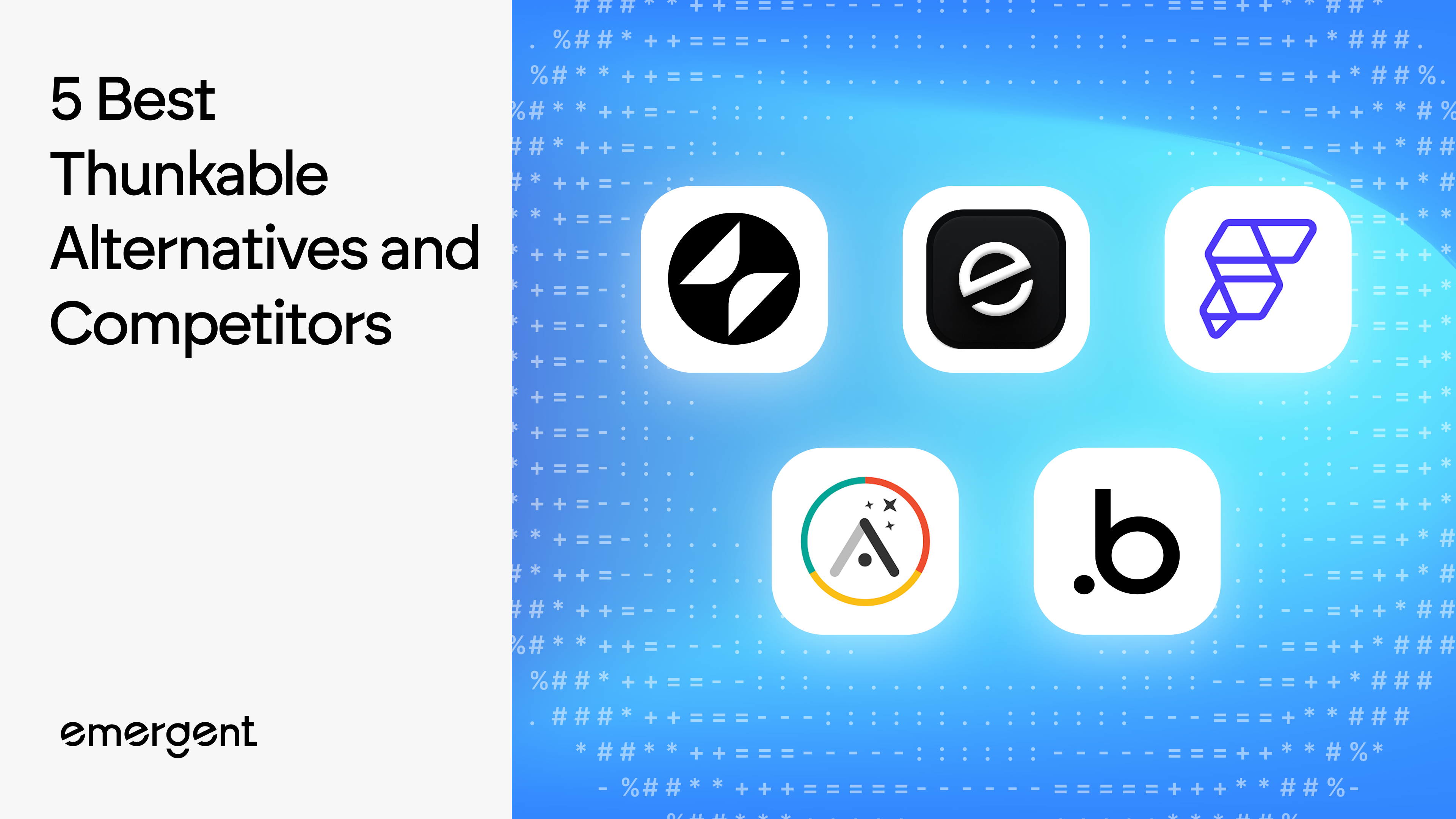 5 Best Thunkable Alternatives and Competitors in 2026