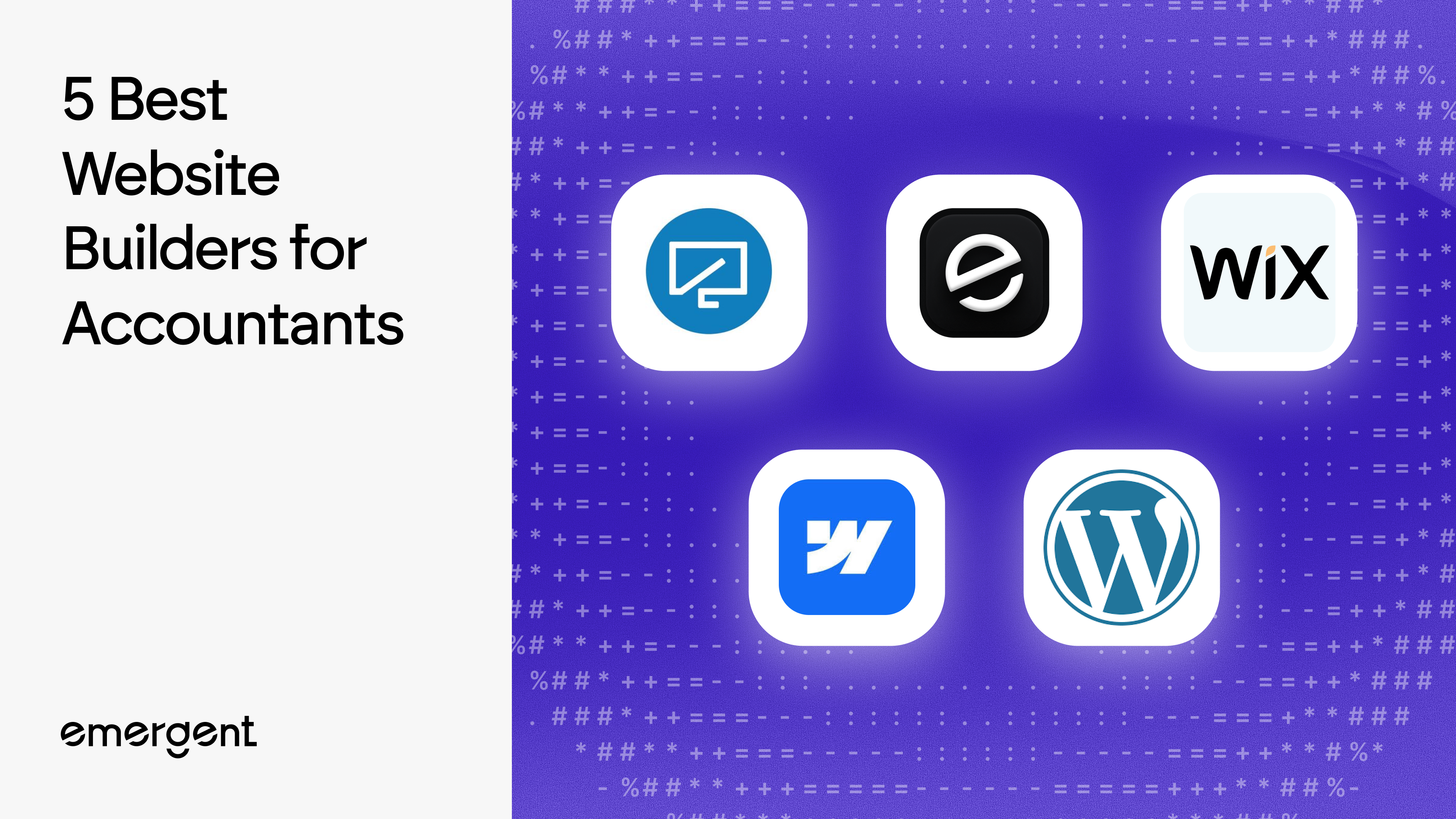 5 Best Website Builders for Accountants