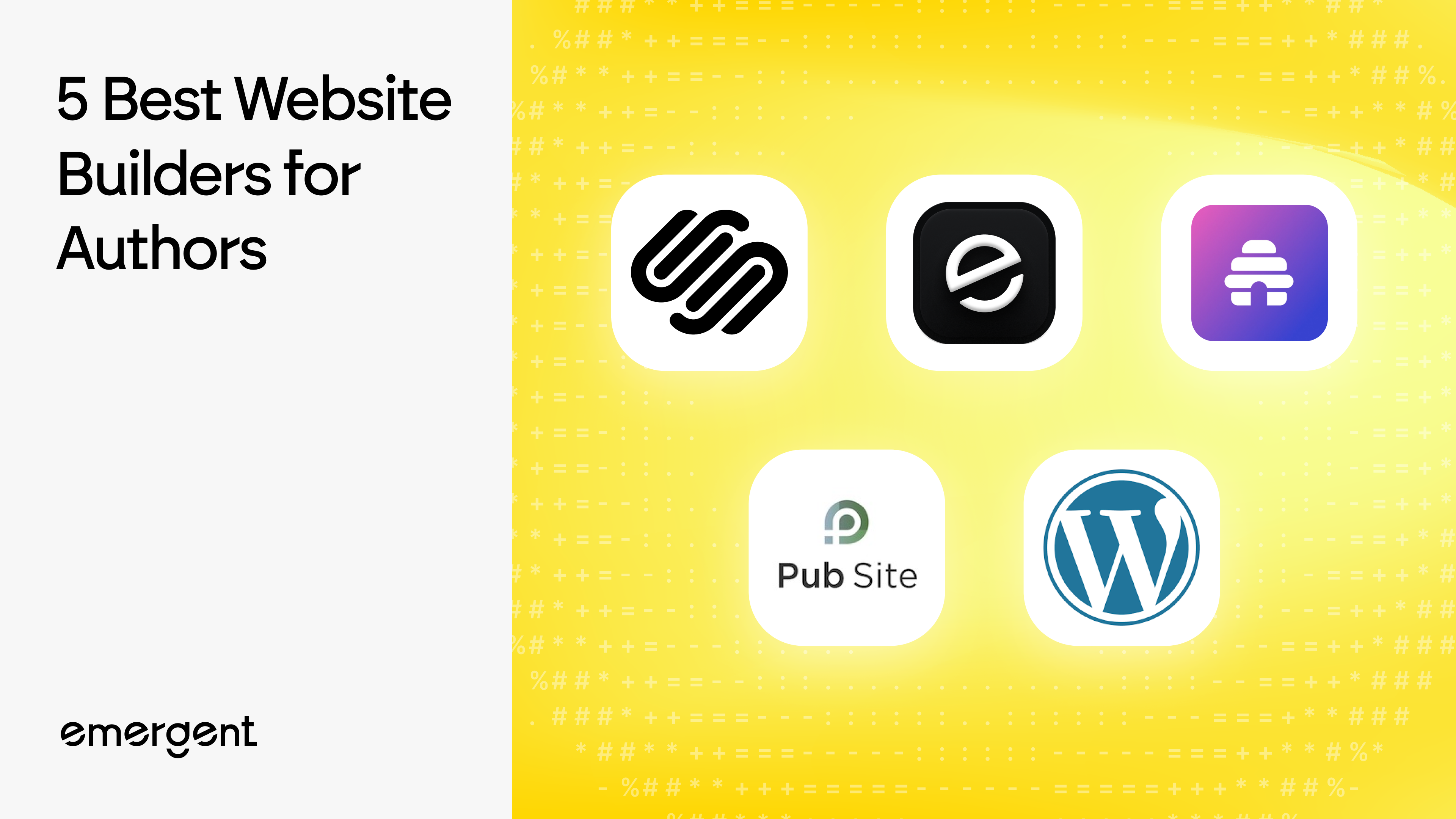 5 Best Website Builders Every Author & Writer Should Use in 2026