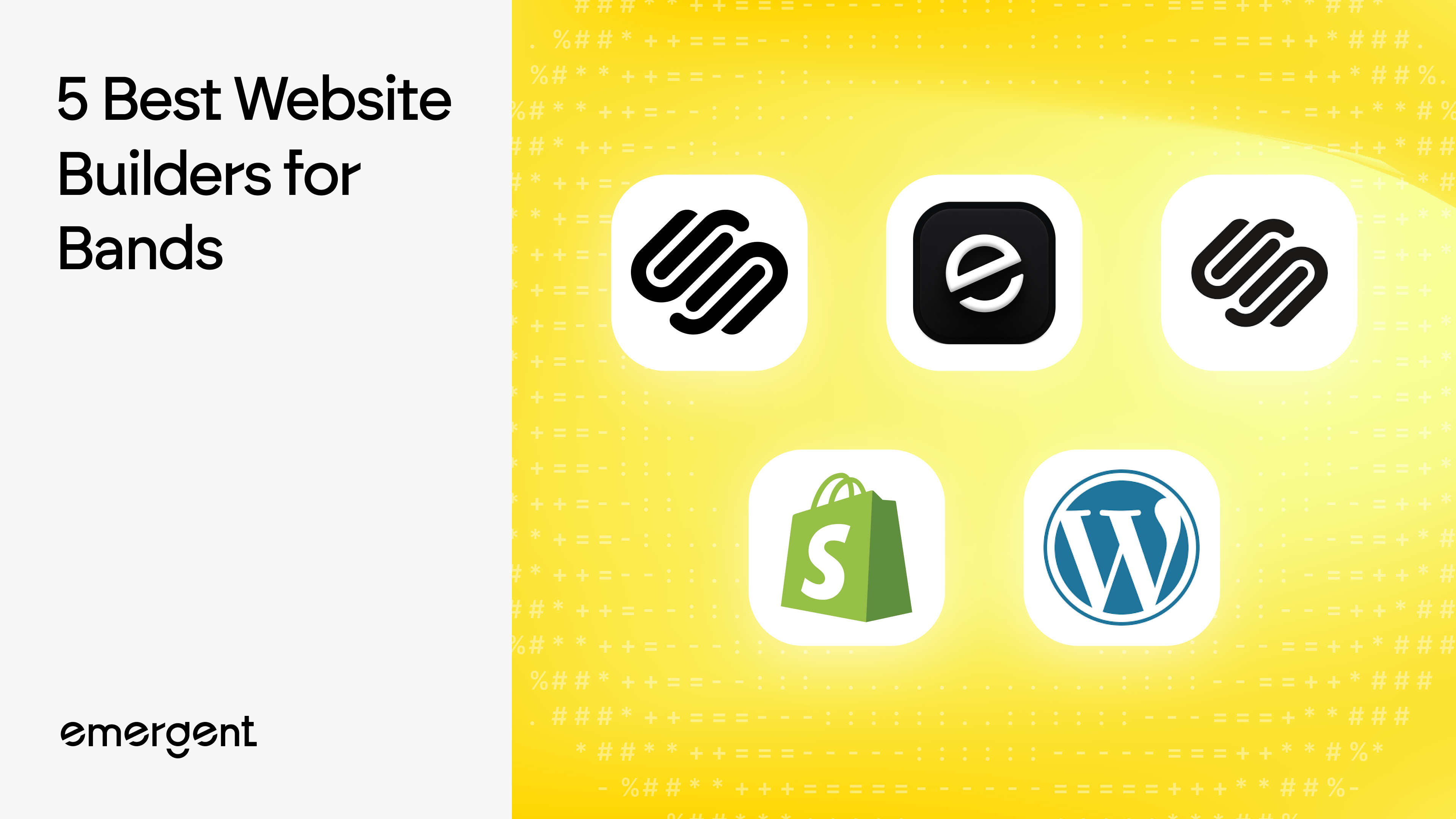 5 Best Website Builders for Bands