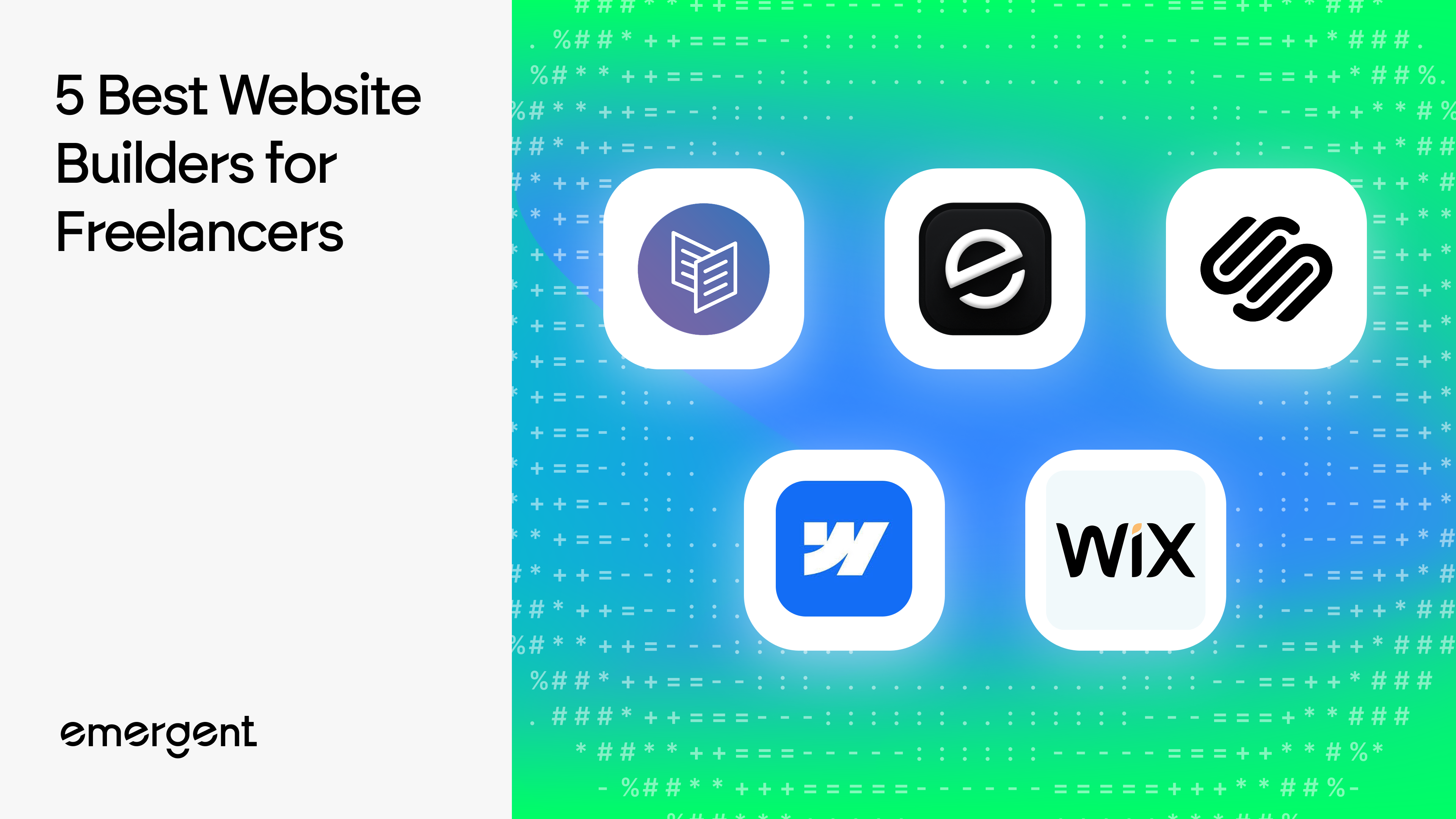 5 Best Website Builders for Freelancers