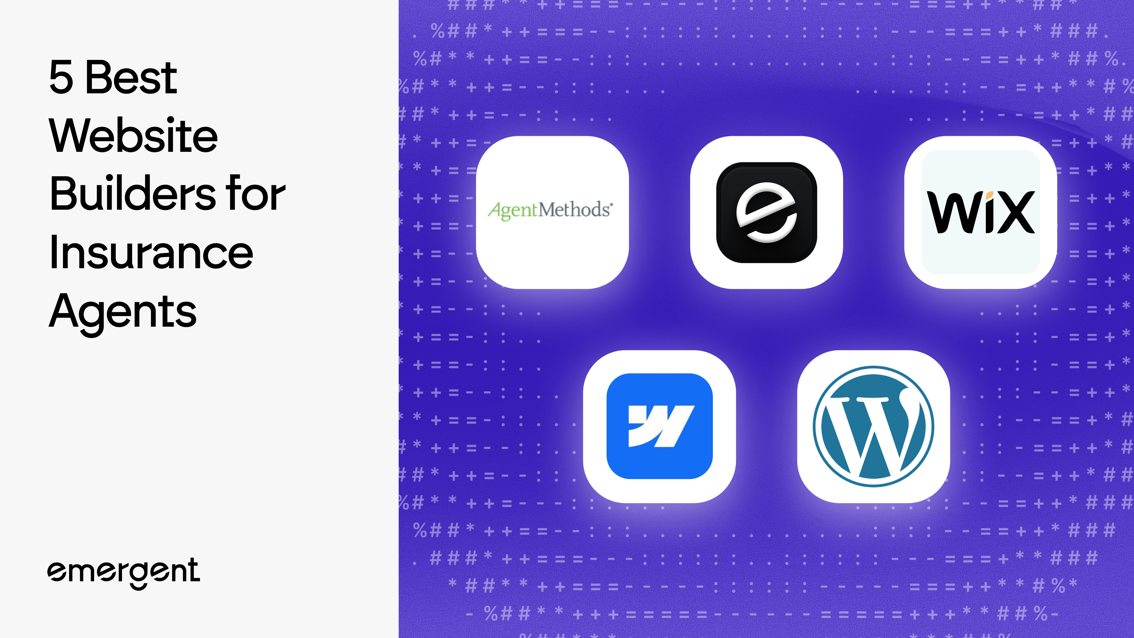 5 Best Website Builders for Insurance Agents