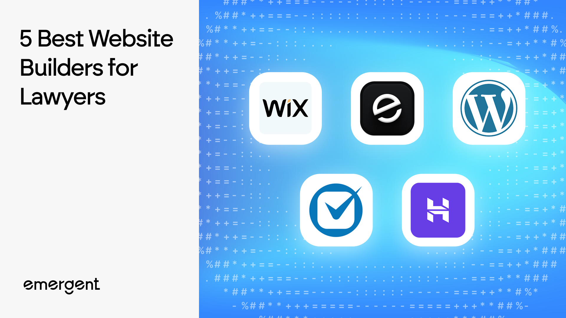 5 Best Website Builders for Lawyers