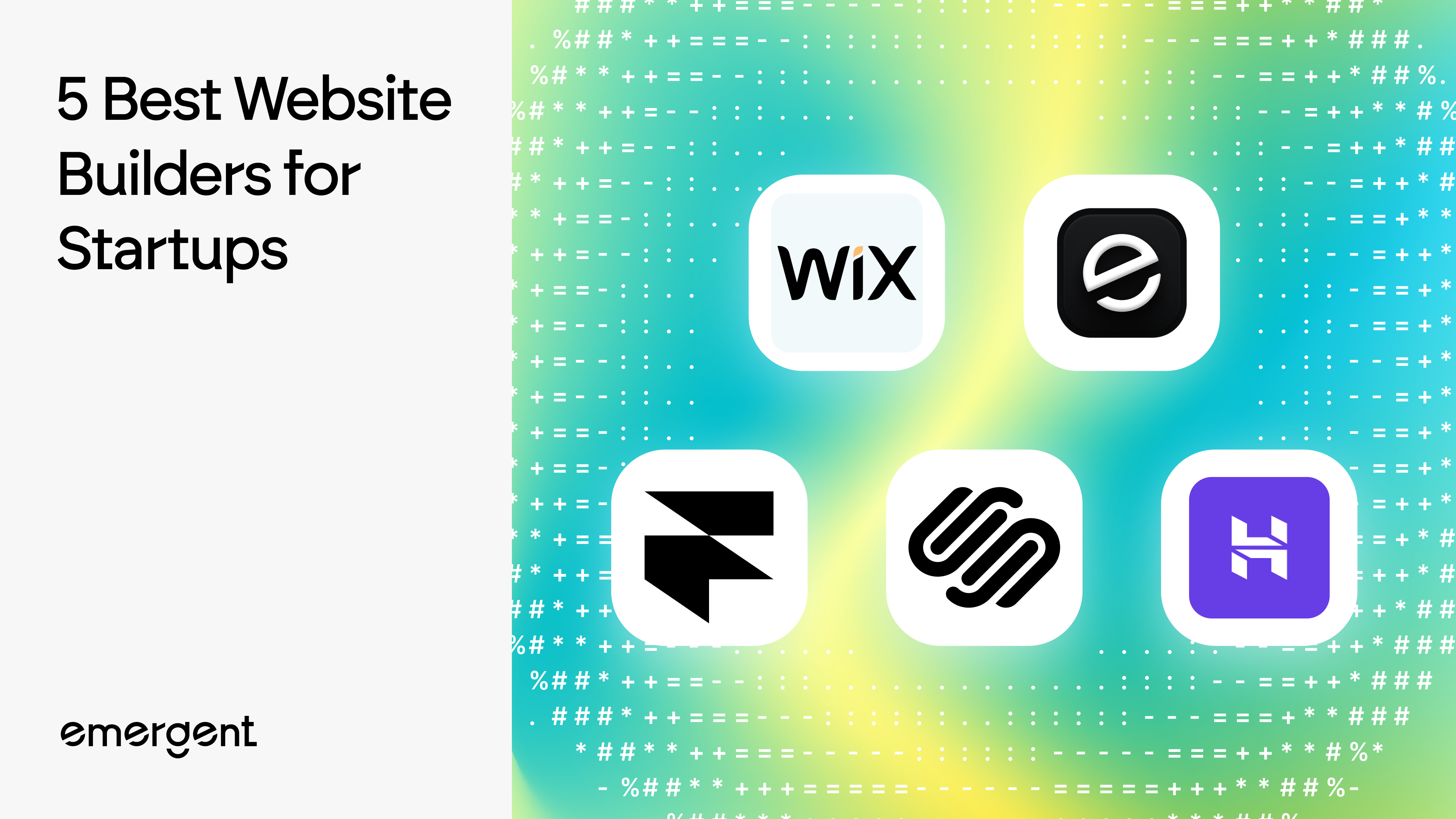 5 Best Website Builders for Startups