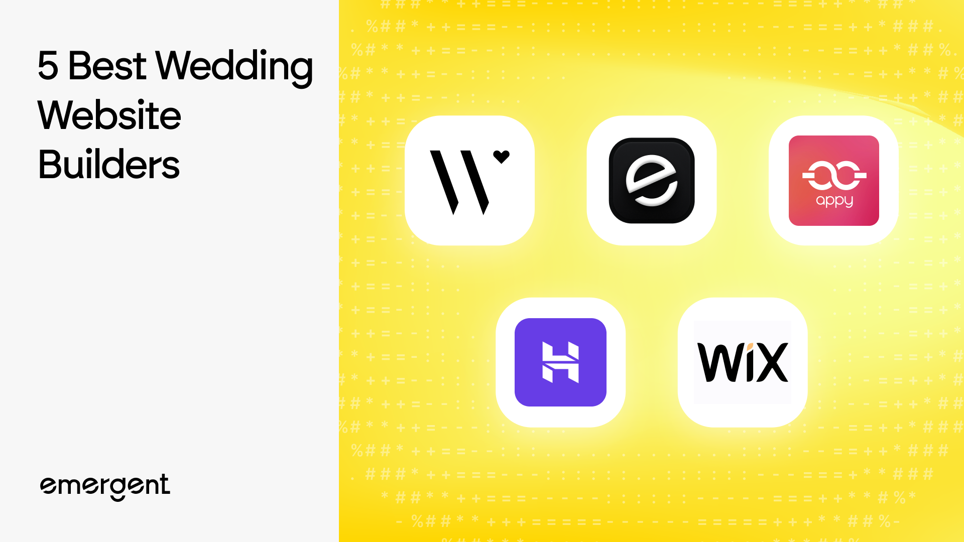 Best Wedding Website Builders