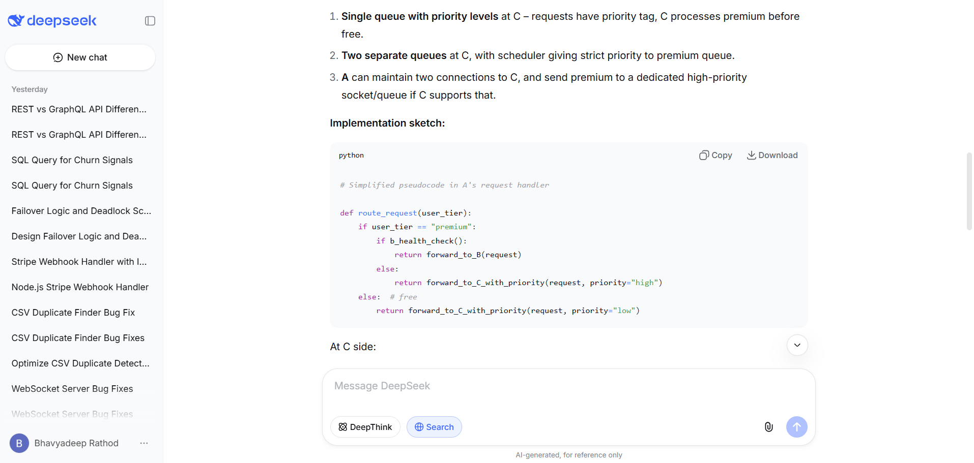 Tested DeepSeek V3 for Multi-step reasoning task