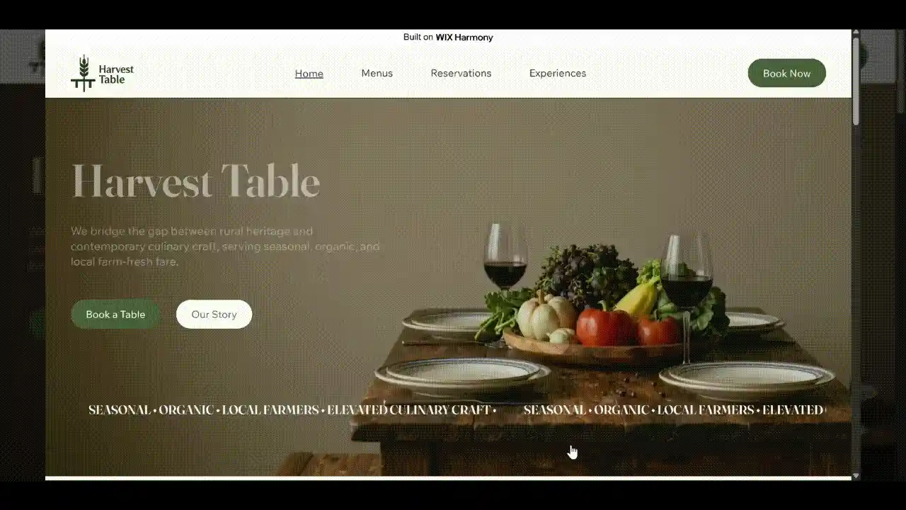 Design and built-in motion