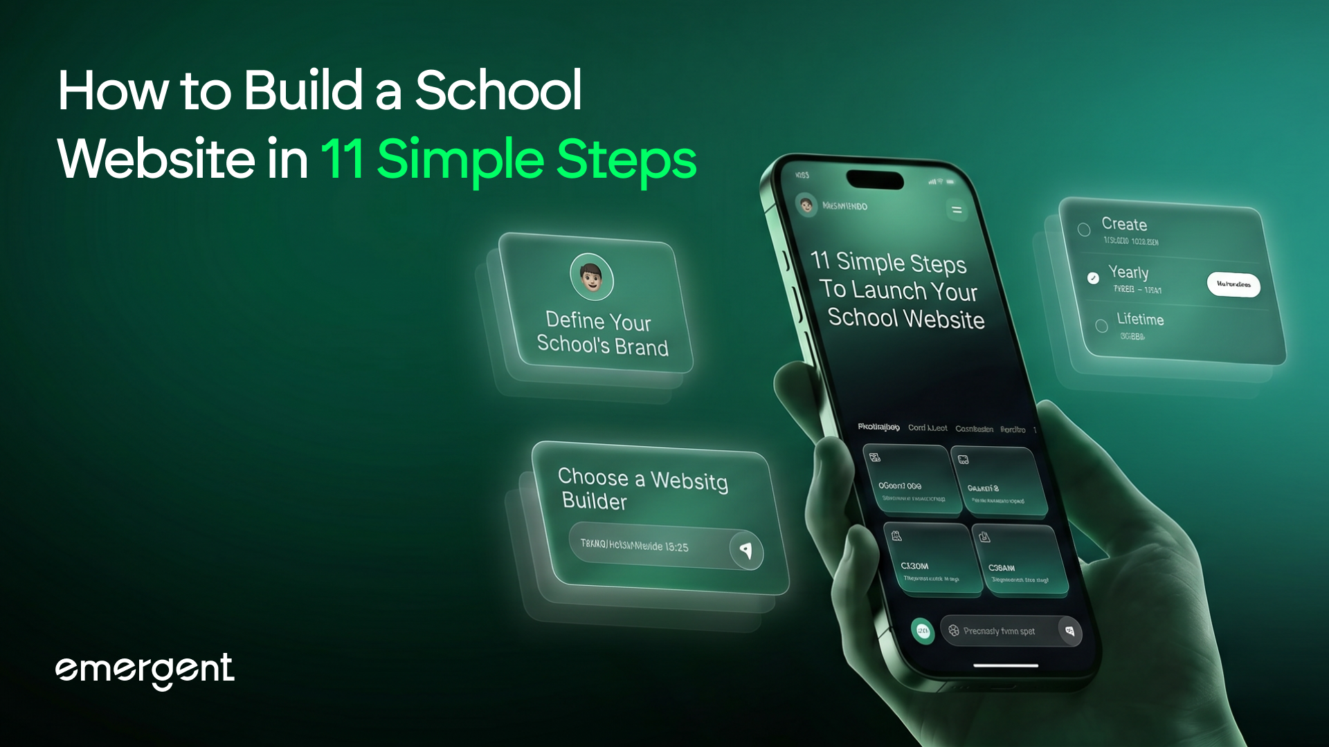 how to build a school website