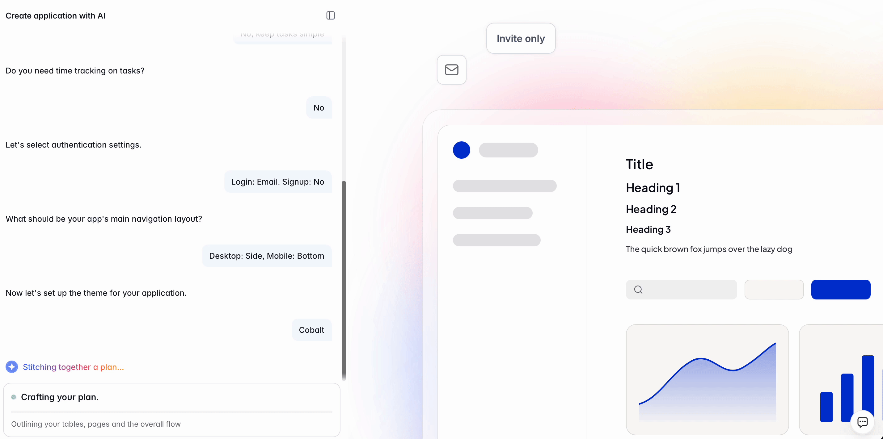 Building an app in Softr