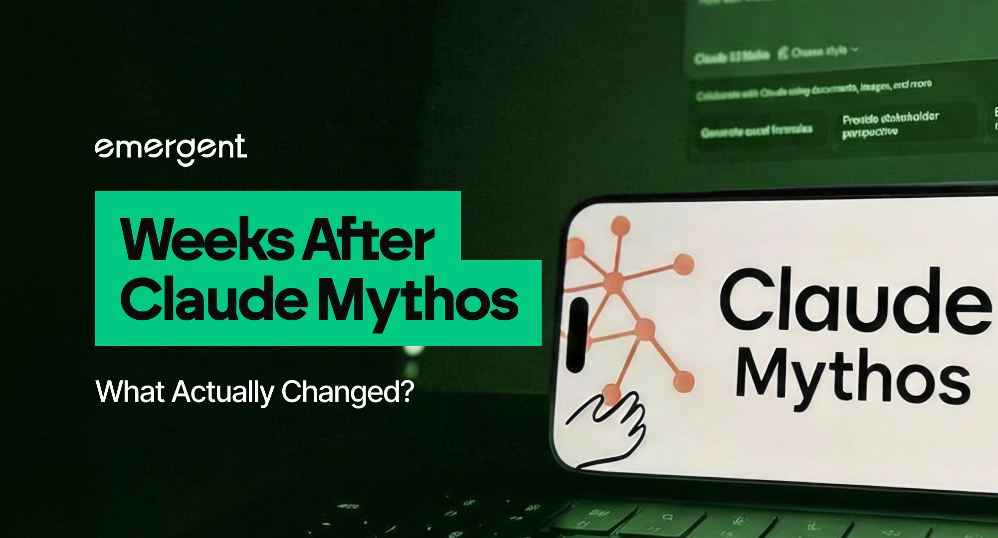 Weeks After Claude Mythos