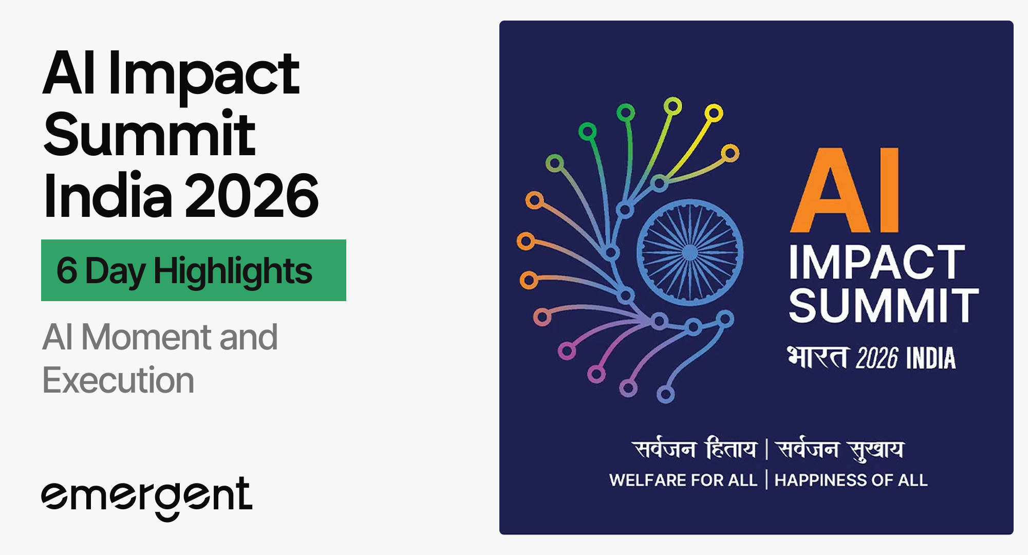 India ai impact summit 2026 six day highlights