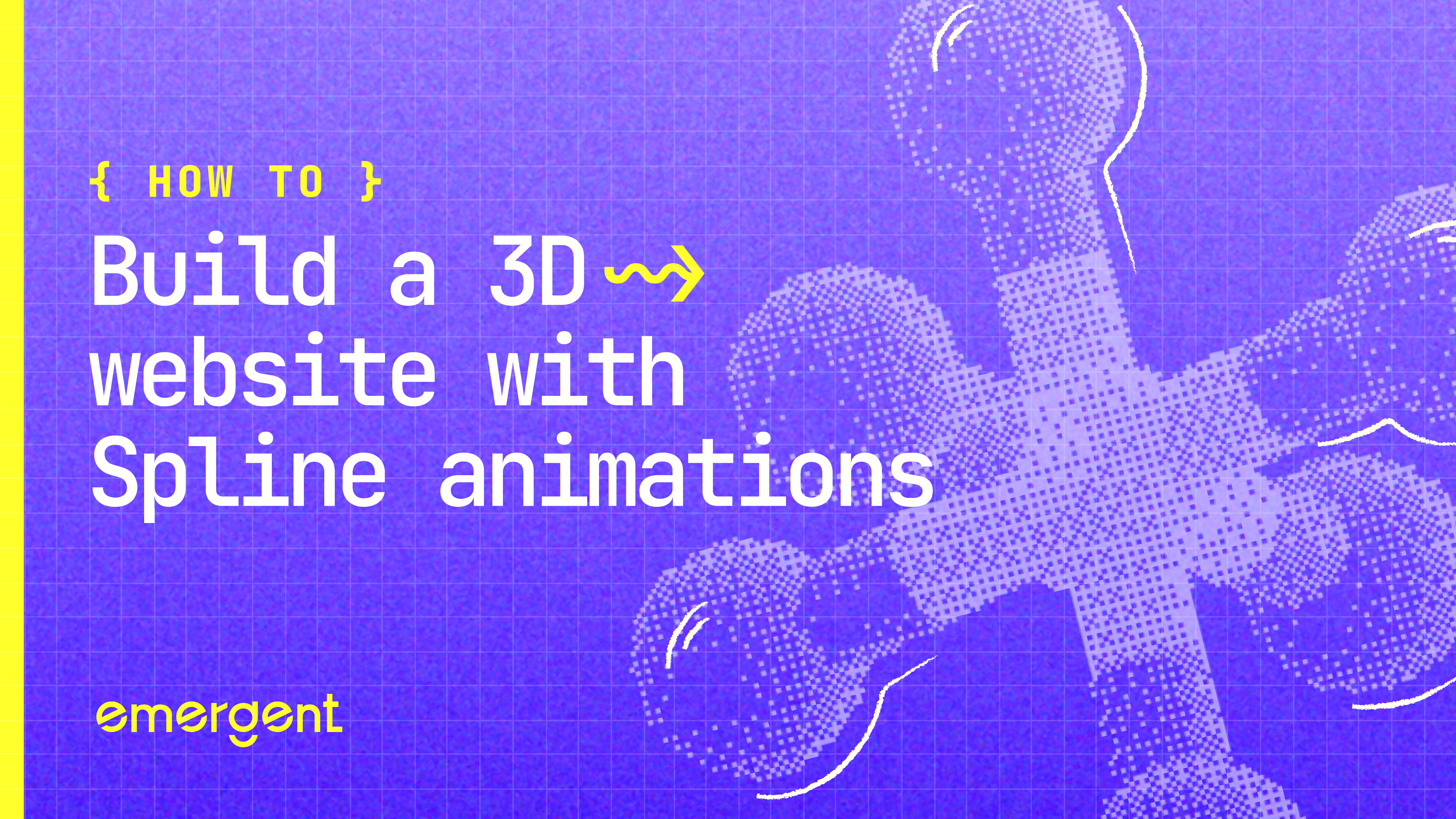 build 3d website spline animations