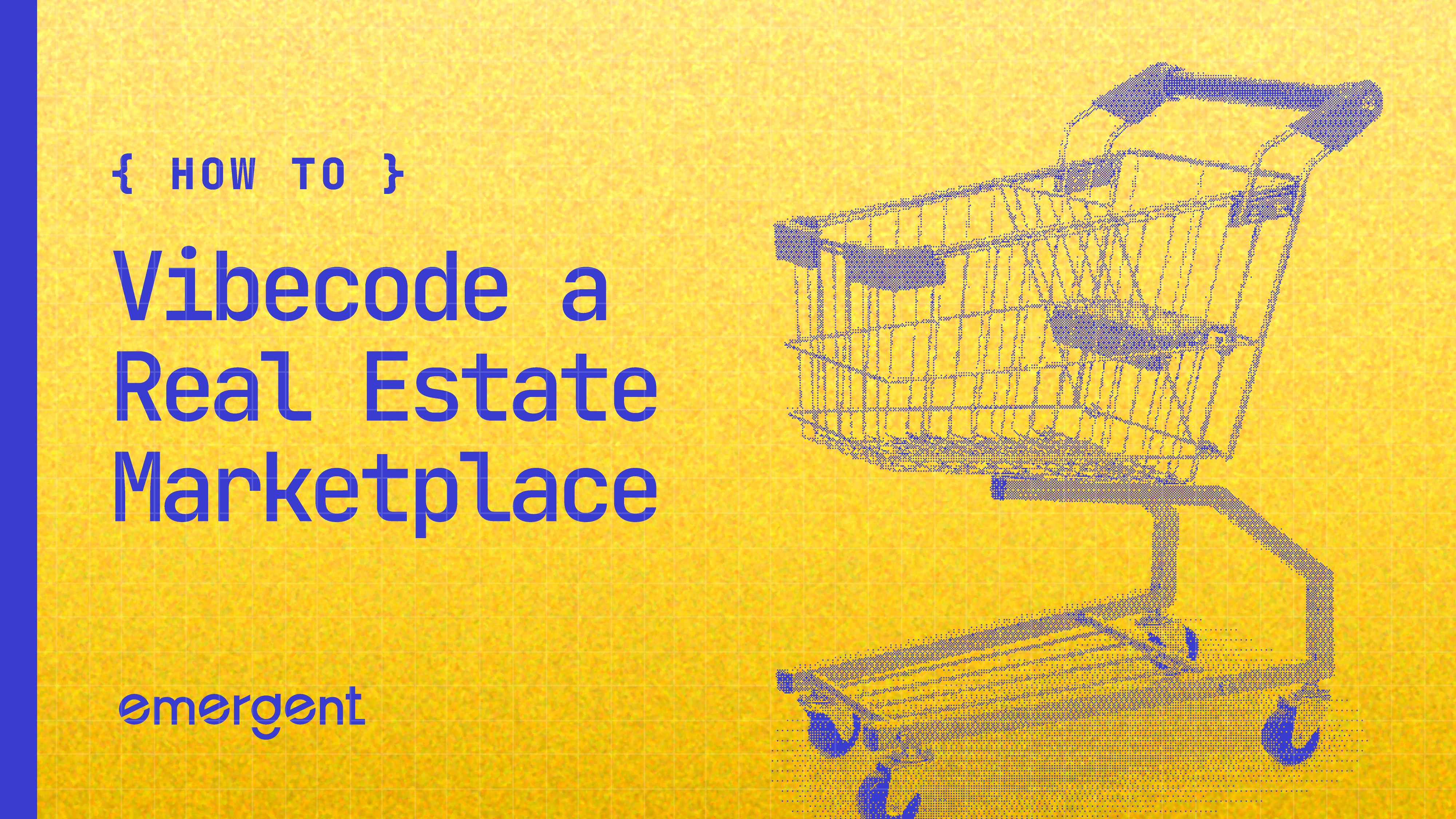 create real-estate marketplace with emergent
